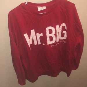 Zara Sex and the City Mr Big sweatshirt